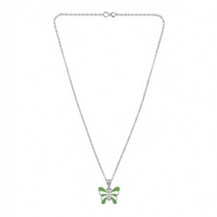 Urthn Graceful Butterfly Shape Meenakari Chain Pendant | Designer Jewellery for Women - 1205096C(Pack Of  12)