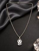 Urthn Glamorous Silver Plated Panda Shape Pendant Jewellery for Women(Pack Of 12)