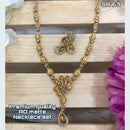 Siara Collections Gold Plated Ad Stone Necklace Set