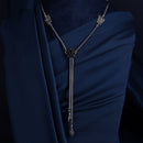 AllWell Jewellery Elegant Shadow Fly 925 Sterling Silver Long Necklace