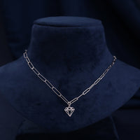 AllWell Jewellery Timeless Zenith Circle 925 Sterling Silver Necklace