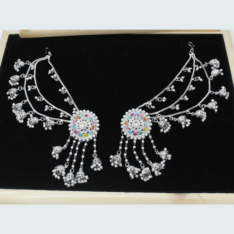 JCM Jewellery Silver Plated Kanchain Earrings