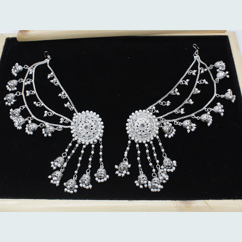 JCM Jewellery Silver Plated Kanchain Earrings