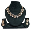 JCM Gold Plated Crystal And Austrain Stone Necklace Set