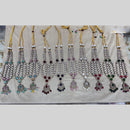 JCM Jewellery Gold Plated Kundan Stone And Beads Necklace Set