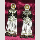 JCM Jewellery Ethnic Gold Plated Kundan and Pearl Dangler Earrings