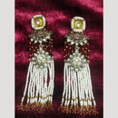JCM Jewellery Ethnic Gold Plated Kundan and Pearl Dangler Earrings