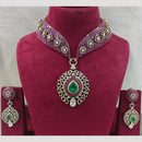 JCM Premium AD and Sparkling Austrian Stone Necklace Set