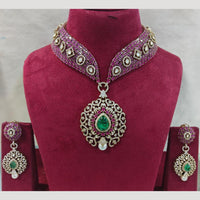 JCM Premium AD and Sparkling Austrian Stone Necklace Set