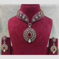 JCM Premium AD and Sparkling Austrian Stone Necklace Set