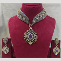 JCM Premium AD and Sparkling Austrian Stone Necklace Set