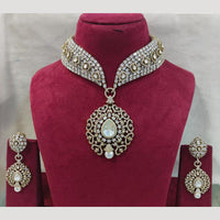JCM Premium AD and Sparkling Austrian Stone Necklace Set