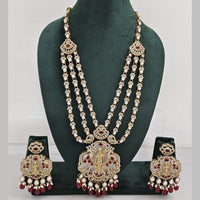 JCM  Luxurious Gold Plated Crystal And Austrian Stone Temple Necklace Set