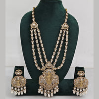 JCM  Luxurious Gold Plated Crystal And Austrian Stone Temple Necklace Set