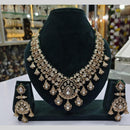 JCM Jewellery Royal Gleam Tear Drop Kundan Necklace Set
