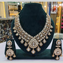 JCM Royal Gleam Tear Drop Kundan Necklace Set