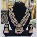 JCM Antique Kundan and Beads Necklace Set
