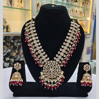 JCM Antique Kundan and Beads Necklace Set