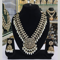 JCM Antique Kundan and Beads Necklace Set