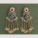 JCM Jewellery Elegant Pota and Kundan Earrings Traditional Jewellery for Women