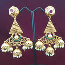 Neepa Jewells Copper Gold Jhumki Earrings