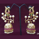 Neepa Jewells Copper Gold Jhumki Earrings