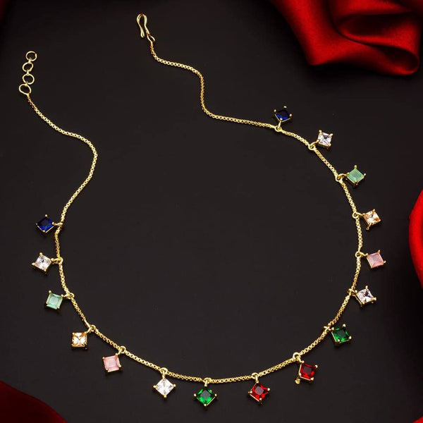 Kalpana Chudighar Gold Plated Necklace
