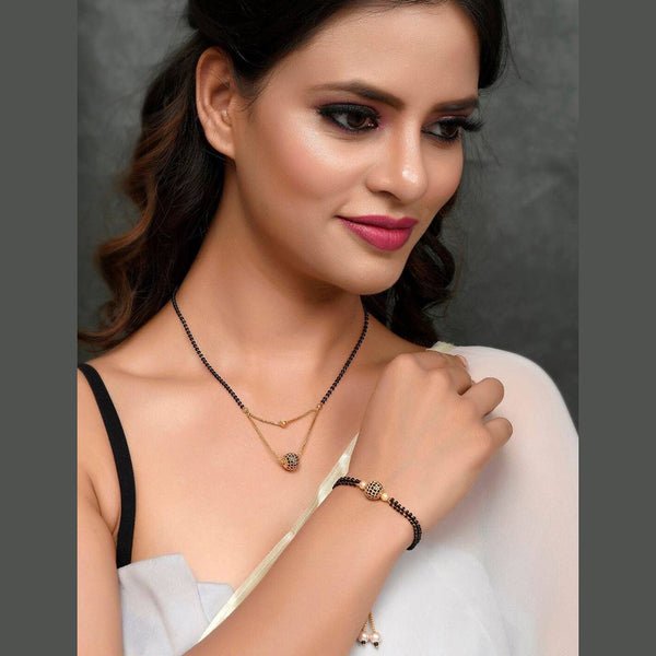 Kalpana Chudighar Gold Plated Jewellery Combo
