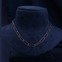 AllWell Jewellery Minimal Luxe Link 925 Sterling Silver Necklace