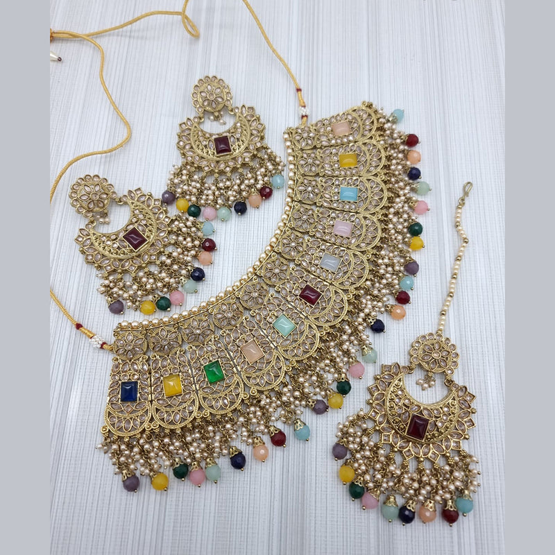 JCM Gold Plated Necklace Set