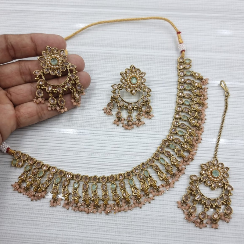 JCM Gold Plated Necklace Set