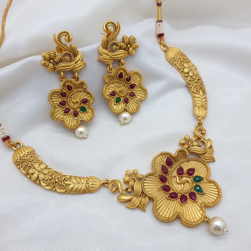 JCM Gold Plated Necklace Set