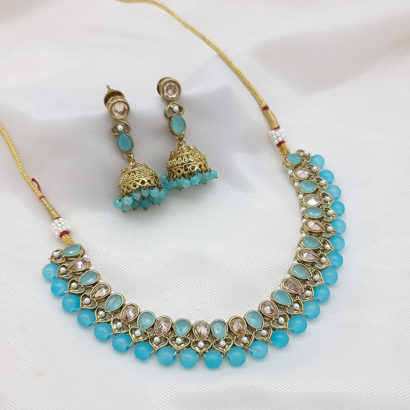 JCM Gold Plated Beads Necklace Set