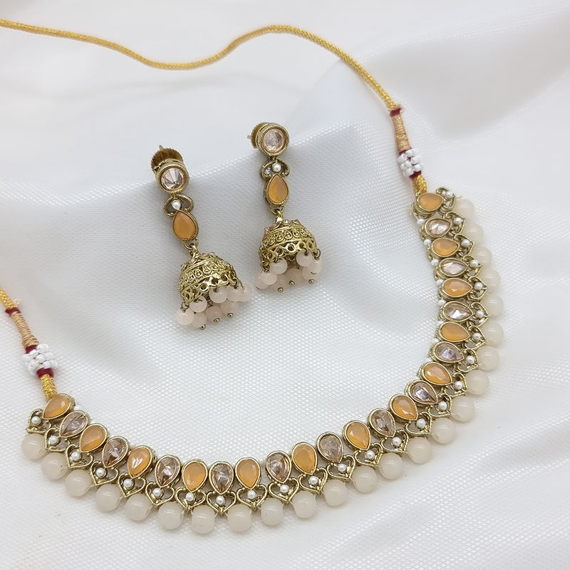 JCM Gold Plated Beads Necklace Set