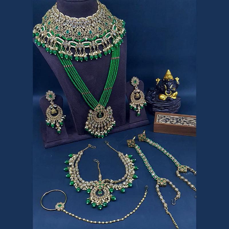 Jcm Gold Plated Bridal Set