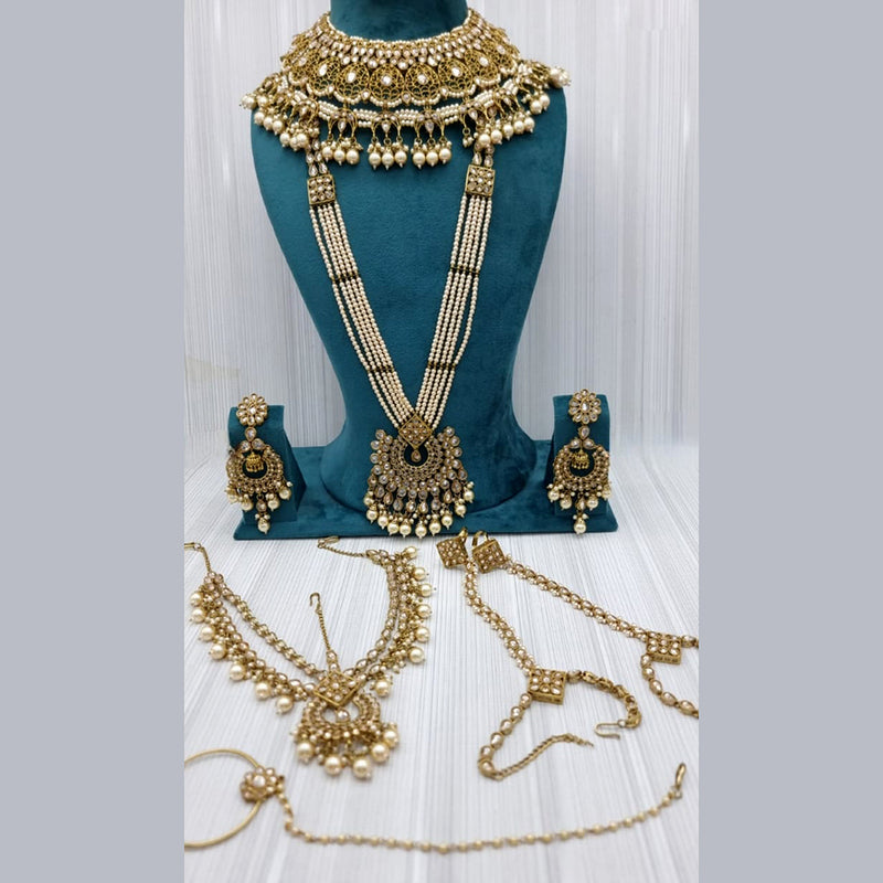 Jcm Gold Plated Bridal Set