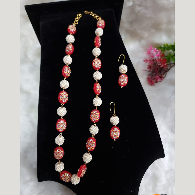 JCM Gold Plated Beads Necklace Set