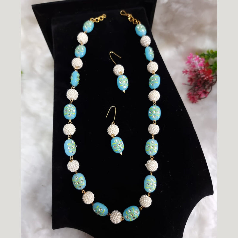 JCM Gold Plated Beads Necklace Set