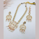 JCM Gold Plated Pota Stone Necklace Set