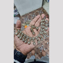 JCM Silver Plated American Diamonds Necklace Set