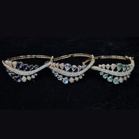 JCM Glamorous Gold Plated American Diamond Party & Daily Wear Bracelets