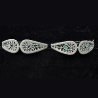 JCM Silver Plated Radiant American Diamond Perfect for Weddings & Parties Bracelets