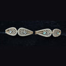 JCM Gold Plated Radiant American Diamond Perfect for Weddings & Parties Bracelets