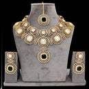 JCM Gold Plated Kundan Necklace Set