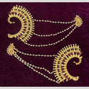 JCM Gold Plated Pota Stone And  Pearls Kanchain