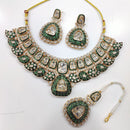 JCM Gold Plated Kundan Necklace Set