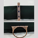 JCM Gold Plated American Diamond Openable Kada 