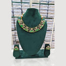 JCM Fusion Kundan and Colorful Resin Stones Perfect for Festive Necklace Set