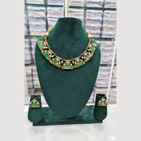 JCM Fusion Kundan and Colorful Resin Stones Perfect for Festive Necklace Set