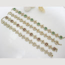 JCM Stylish Crystal Stones and Pearls Sheeshphool 